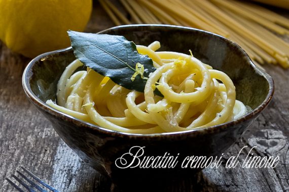 bucatini cremosi al limone - Garofalo